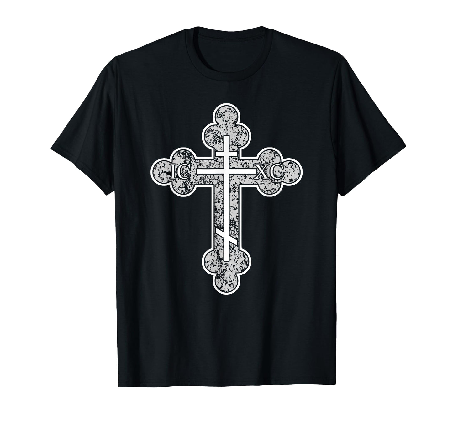 Cross Eastern Orthodox Christian ICXC Jesus Christ T-Shirt
