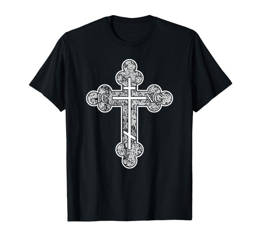 Cross Eastern Orthodox Christian ICXC Jesus Christ T-Shirt