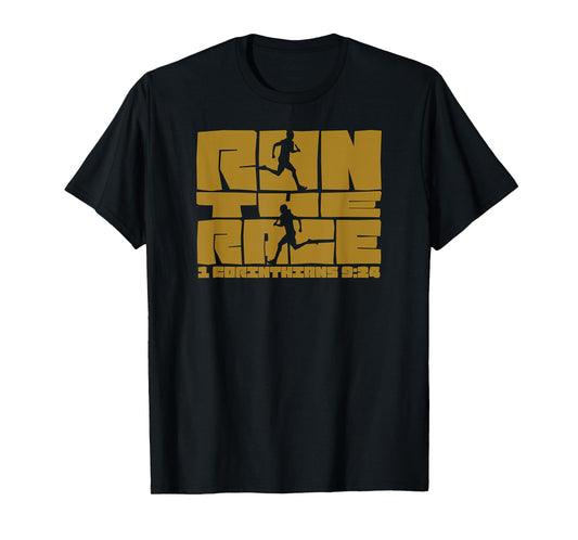 Run the Race 1 Corinthians 9 24 T-Shirt