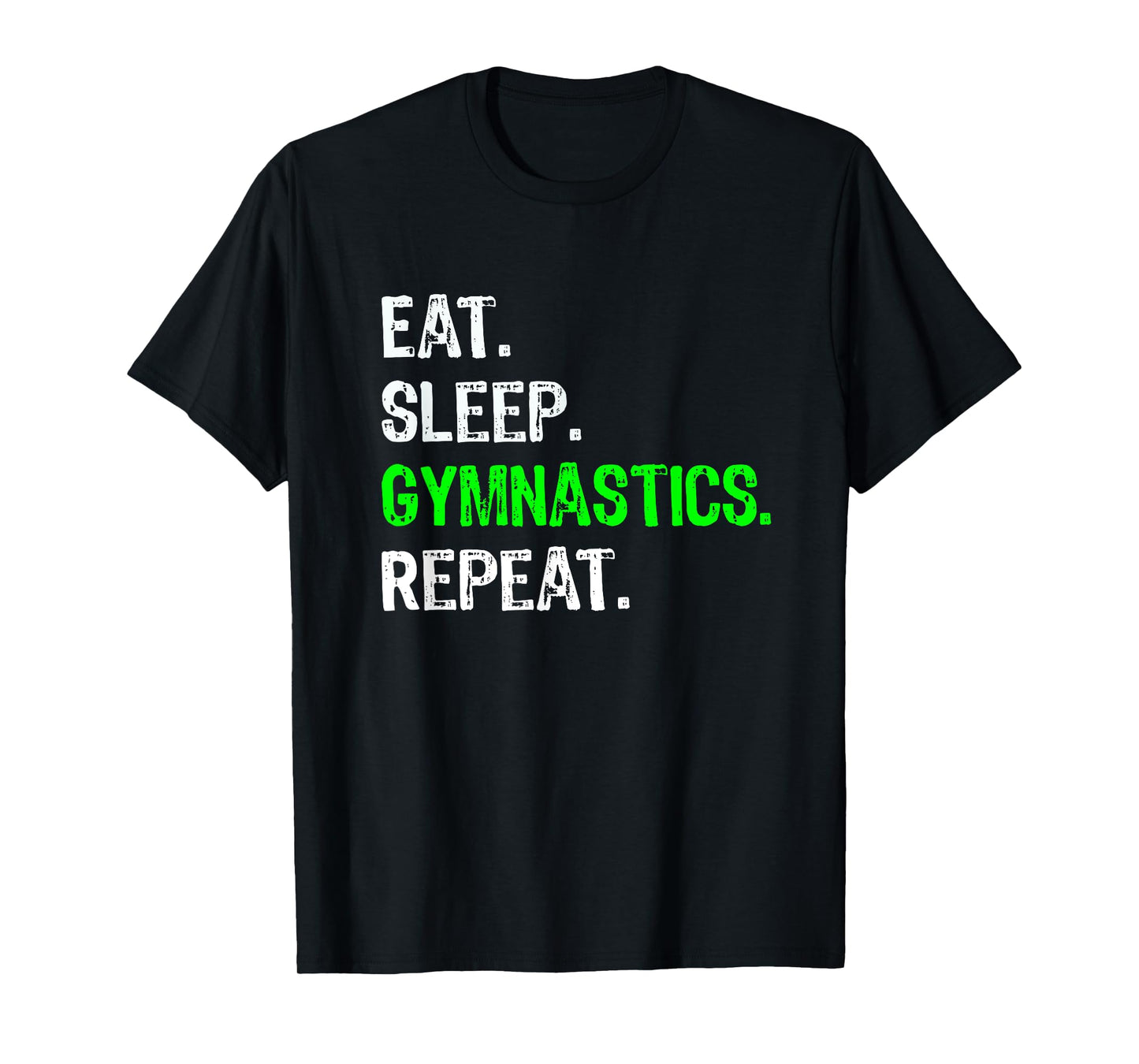 Top Funny Boys Eat Sleep Gymnastics Repeat Gift T-Shirt T-Shirt
