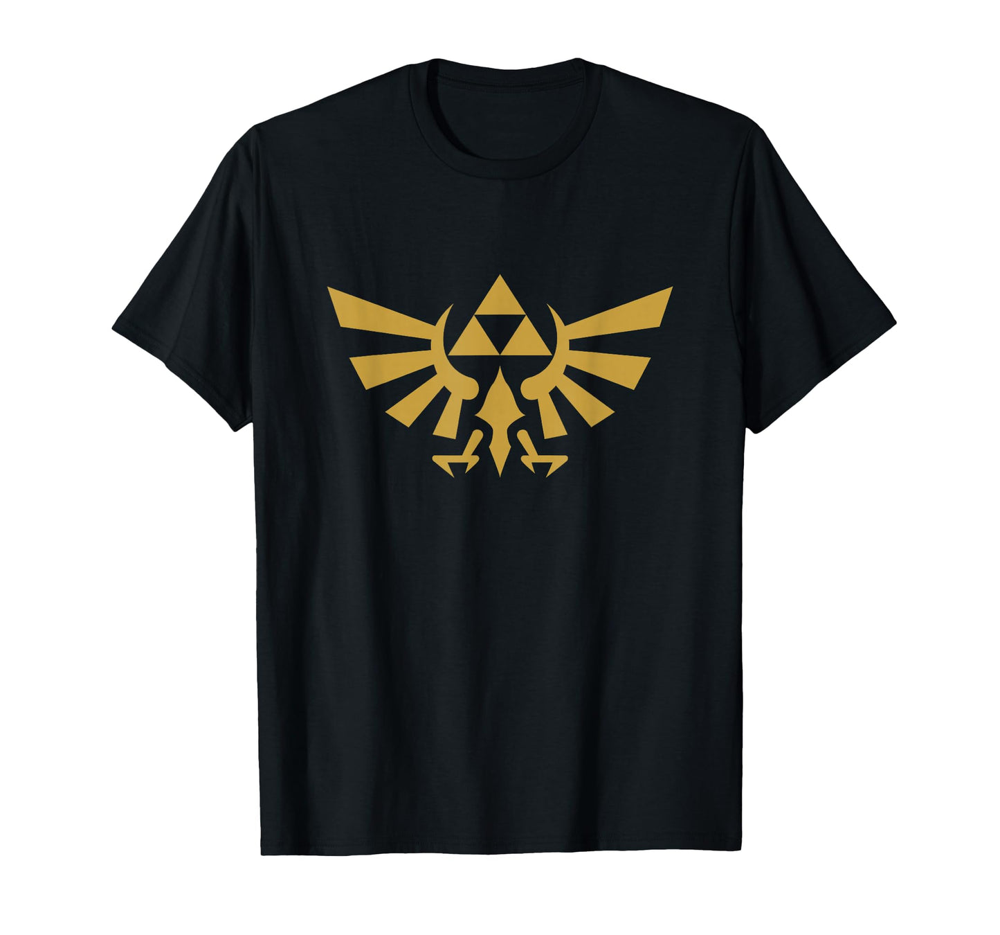 The Legend of Zelda Hyrule Gold Tricolor Shield T-Shirt
