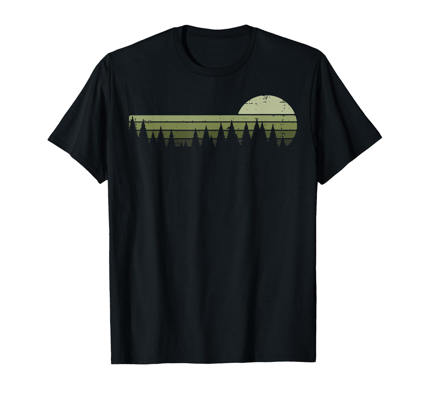 Wildlife Outdoor Forest Trees Vintage Nature Men Women Kids T-Shirt