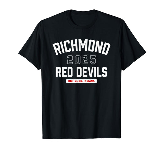 Richmond Red Devils Richmond, Indiana 2025 T-Shirt