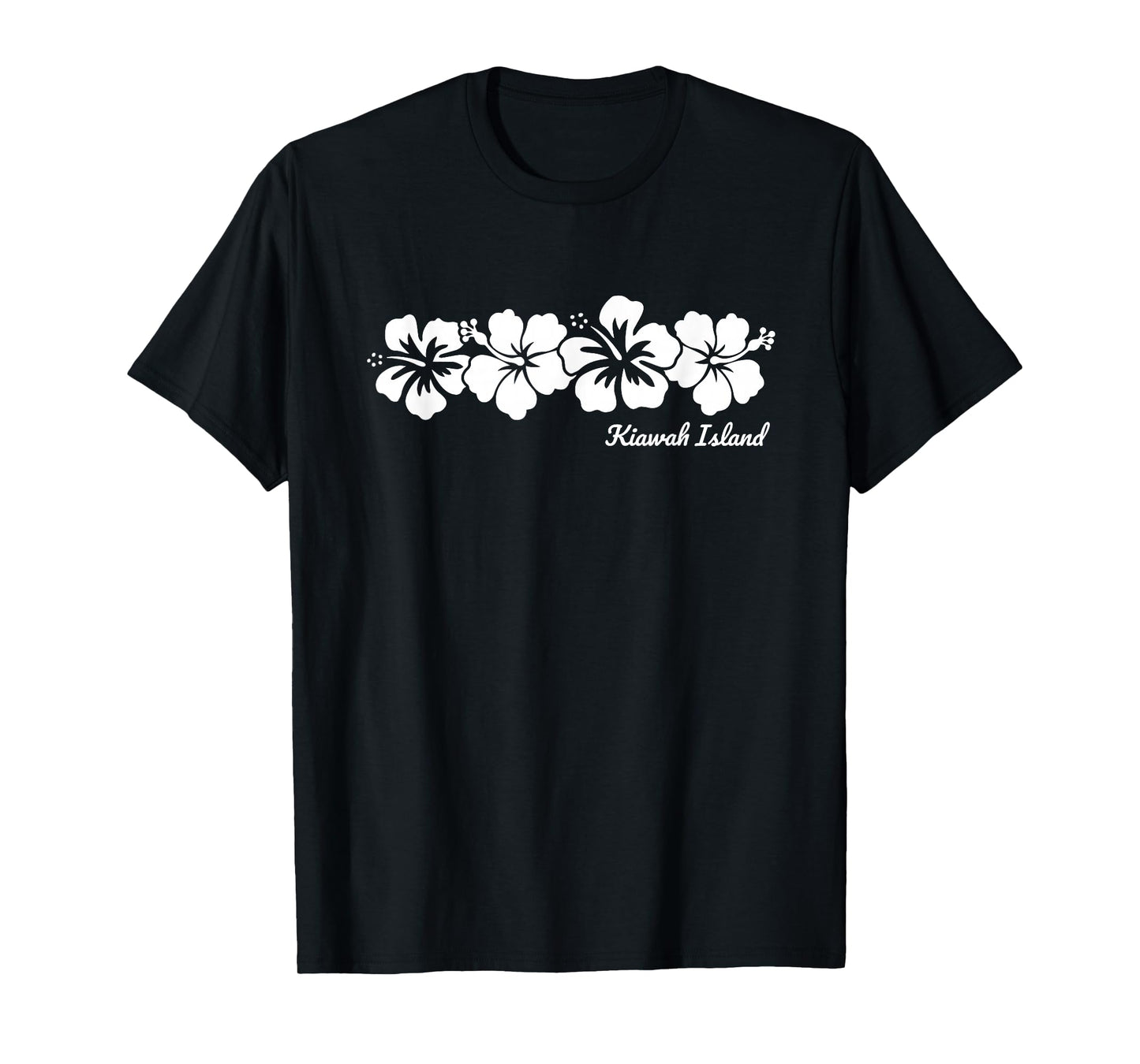 Kiawah Island South Carolina Hibiscus Flower Souvenir T-Shirt