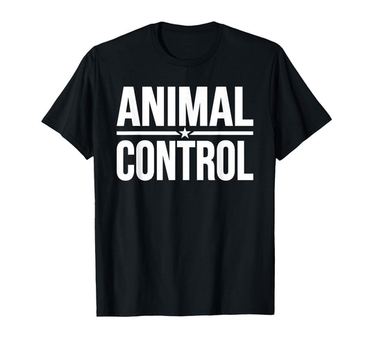 ANIMAL CONTROL OFFICER UNIFORM DOG CATCHER COSTUME TEE T-Shirt