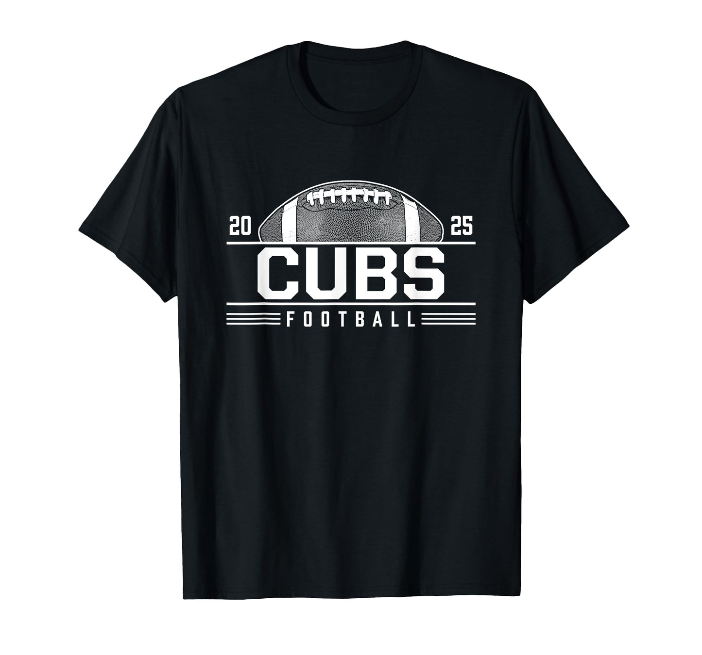 Cubs Brenham Football 2025 HS T-Shirt