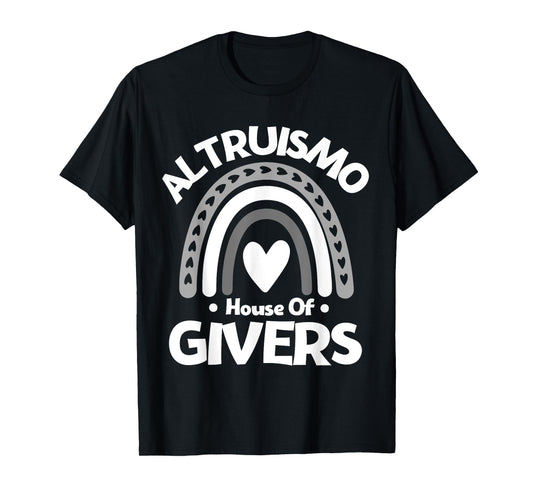 Altruismo House of Givers, Vintage Rainbow Spirit T-Shirt