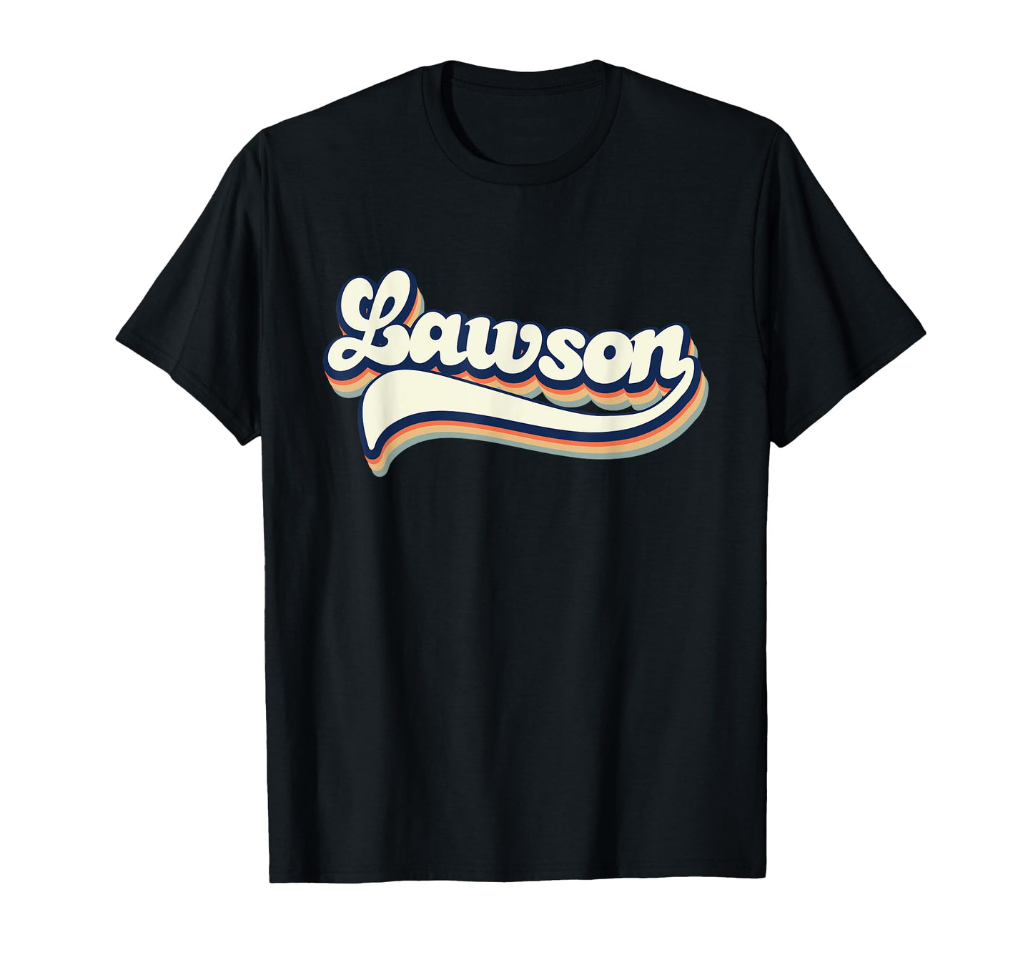 Family Name Lawson Retro Vintage Style Personal Name Lawson T-Shirt