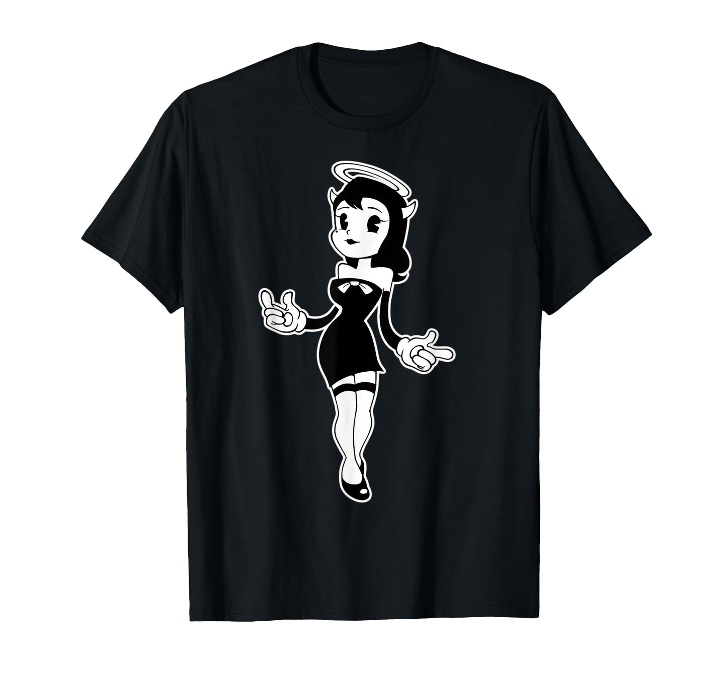 Alice Angel Gothic Angel Sent from Above Vintage Cartoon T-Shirt