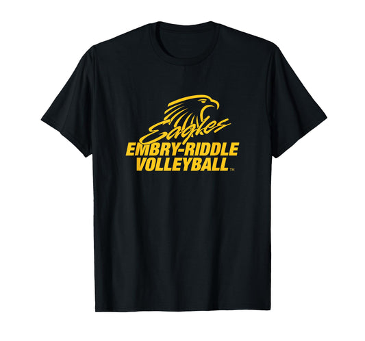 Embry-Riddle Aeronautical Eagles Volleyball Sports Fan T-Shirt
