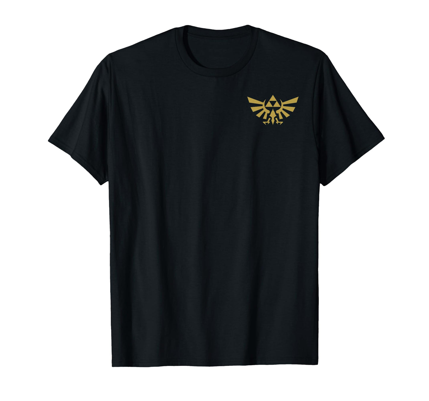 The Legend of Zelda Ocarina Of Time Gold Triforce T-Shirt