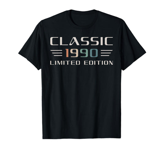 Classic 1990 Limited Edition 35th Birthday Classic Car T-Shirt