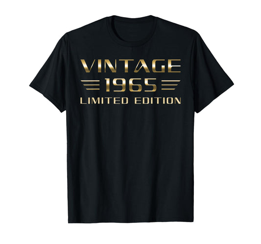 Vintage 1965 Limited Edition Classic Car 60th Birthday T-Shirt