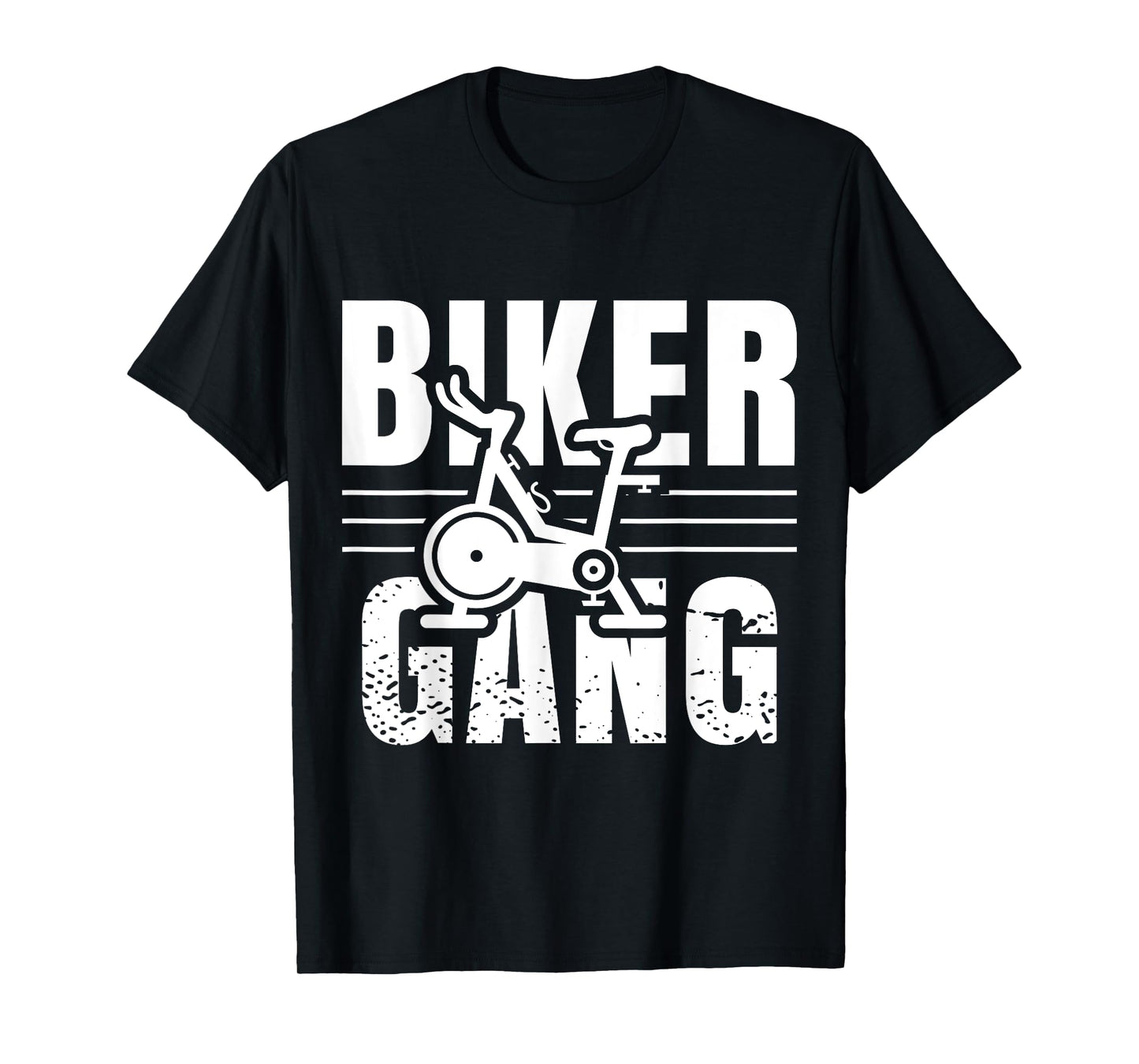 Funny Biker Gang Spin Saying Gym Workout Spinning Class Gift T-Shirt