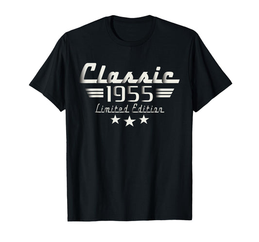 70 Year Old Gifts Classic 1955 Limited Edition 70th Birthday T-Shirt