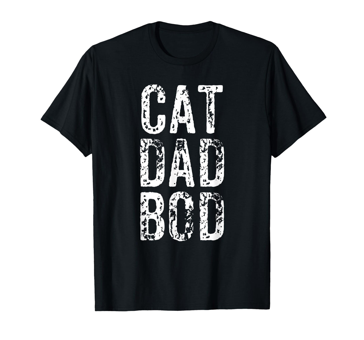 Funny Cat Dad Bod Pet Owner Fitness Gym Gift T-Shirt for Men Women Girls Kids