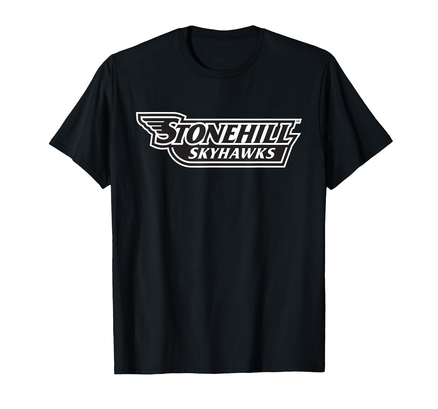 Stonehill College Skyhawks Text Logo T-Shirt