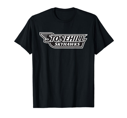 Stonehill College Skyhawks Text Logo T-Shirt