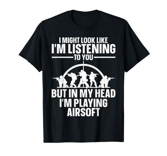 Funny Airsoft Art For Men Women Kids Airsoft Lover Airsoft T-Shirt