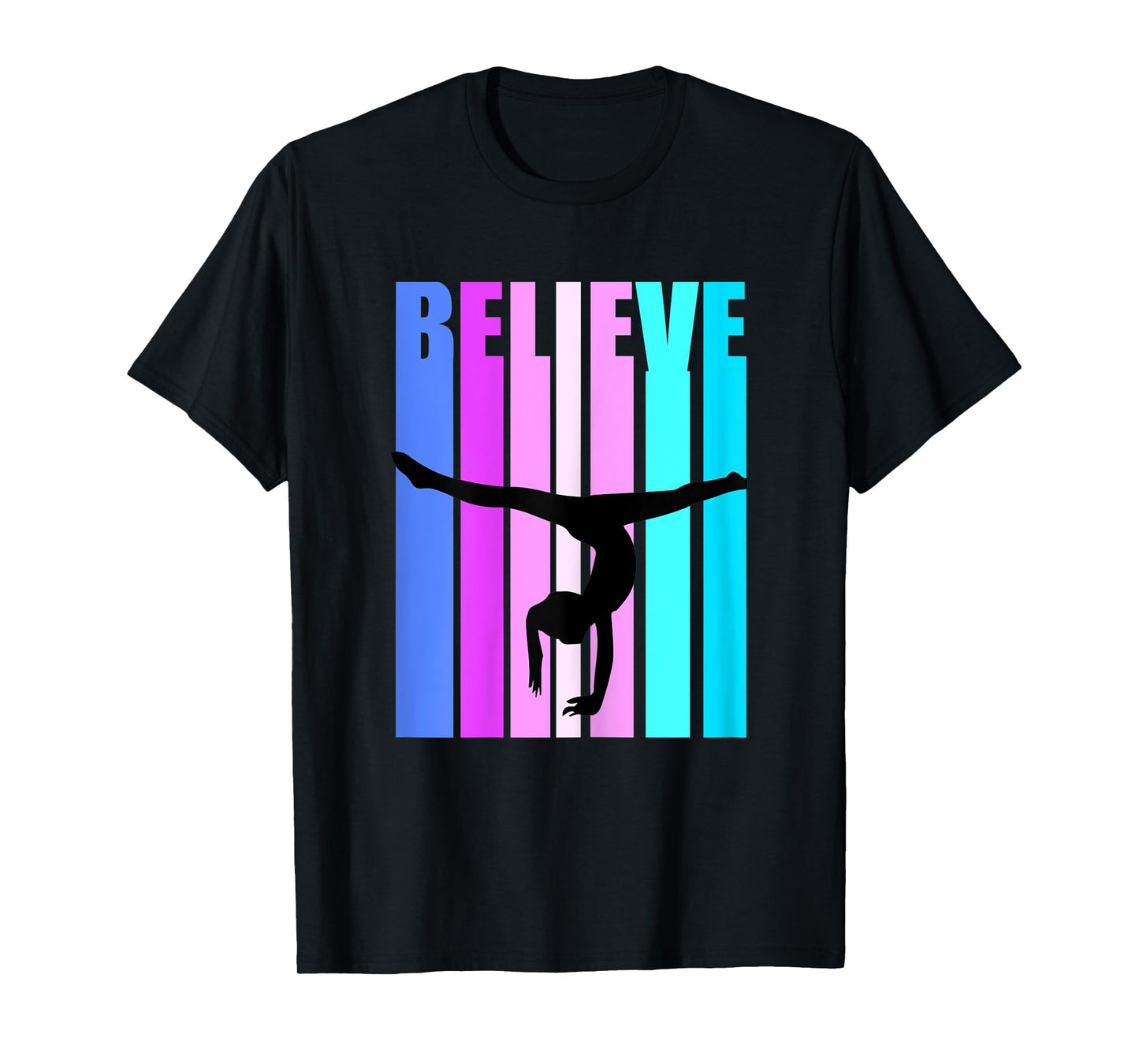 Girls Gymnastics Motivational Inspiring Handstand Queen T-Shirt