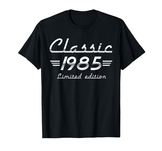 40 Year Old Gifts Classic 1985 Limited Edition 40th Birthday T-Shirt