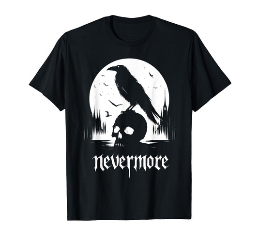 Edgar Allan Poe The Raven Nevermore T-Shirt