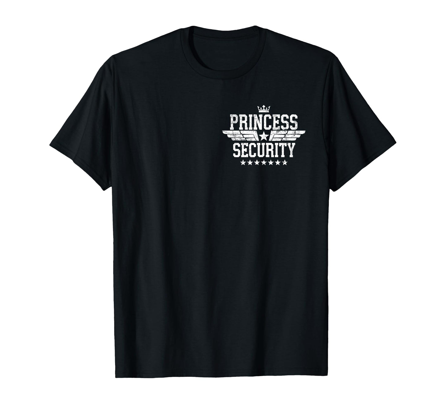 Princess Security Team Birthday For Big Brother & Dad Funny T-Shirt