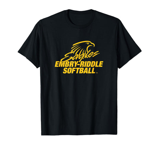 Embry-Riddle Aeronautical Eagles Softball Sports Fan T-Shirt