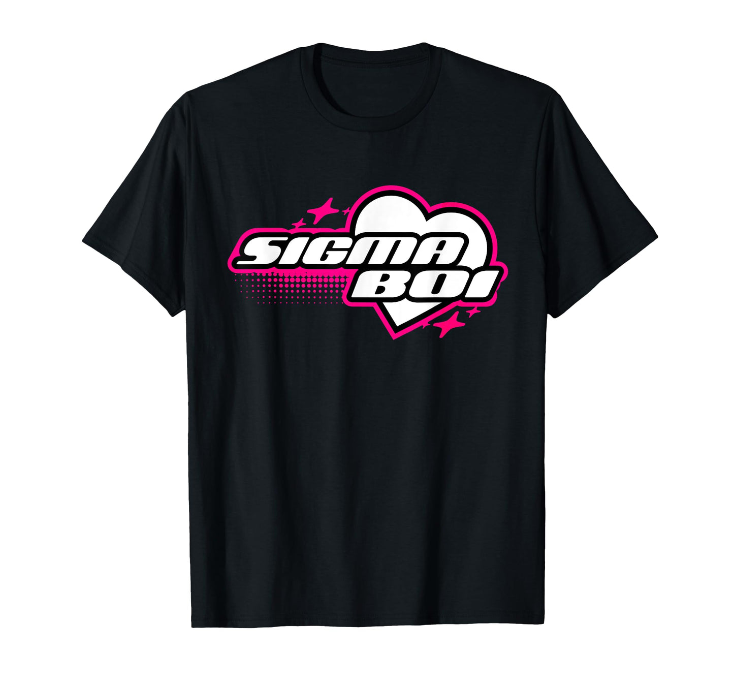 I Love Sigma Sigma Boys Funny Sigma Boi Internet Humor Meme T-Shirt