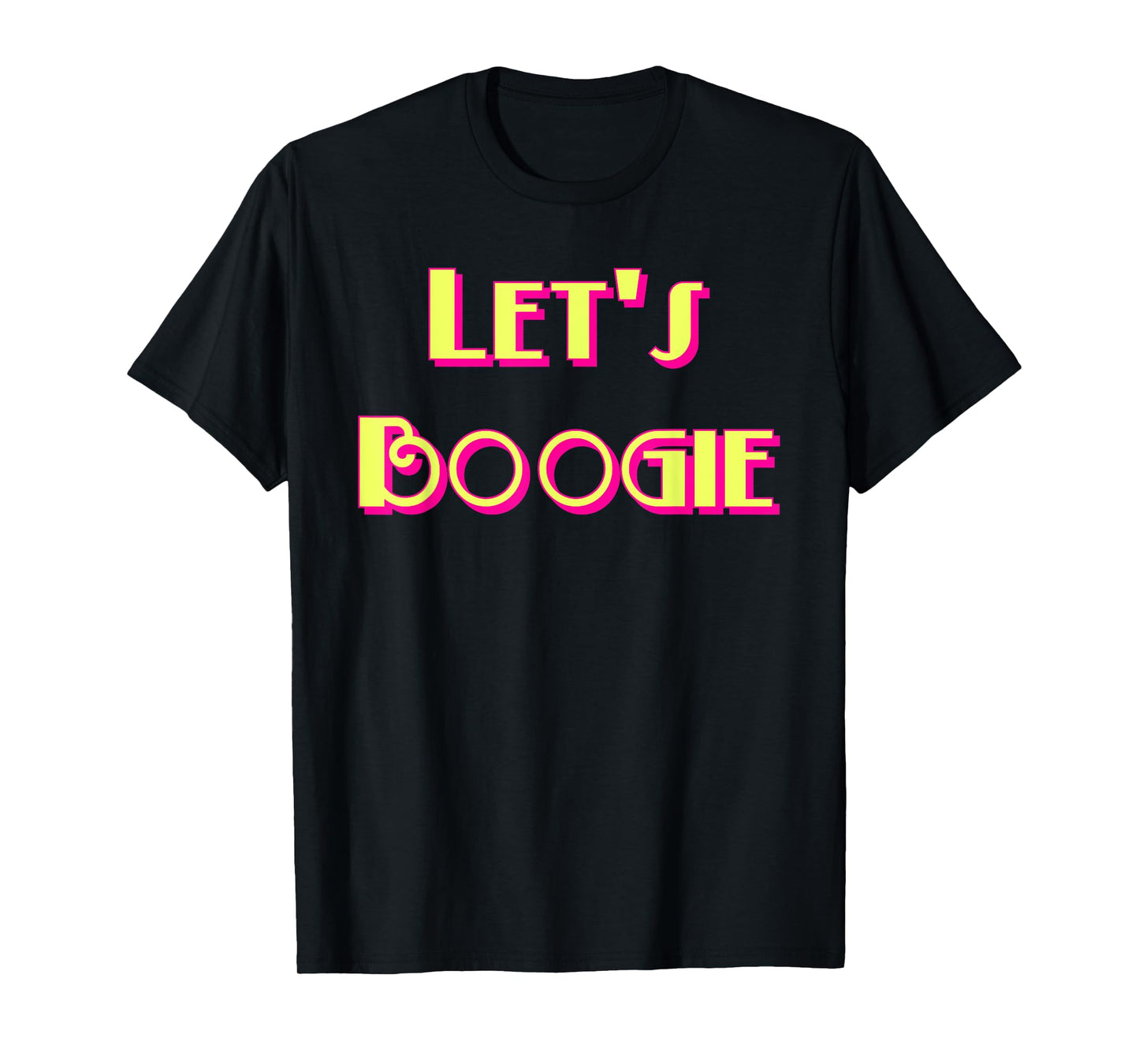 Let's Boogie 70s Disco Era T-Shirt