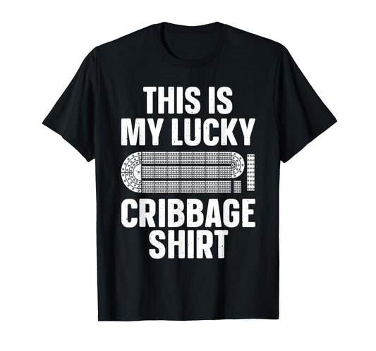 Cool Cribbage Design For Men Women Card Game Cribbage Lover T-Shirt