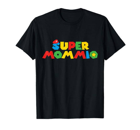 Gaming Queen Mom: Funny Gamer Mother Matching Family Tee T-Shirt