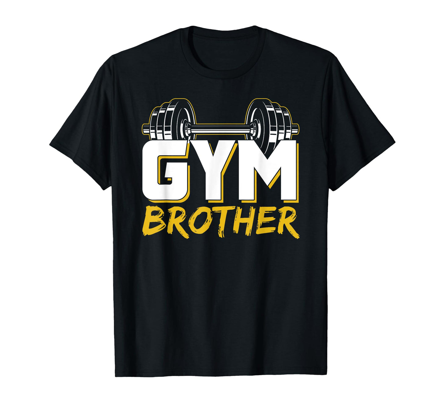 Gym Brother Training Fitness Workout Weightlifting T-Shirt