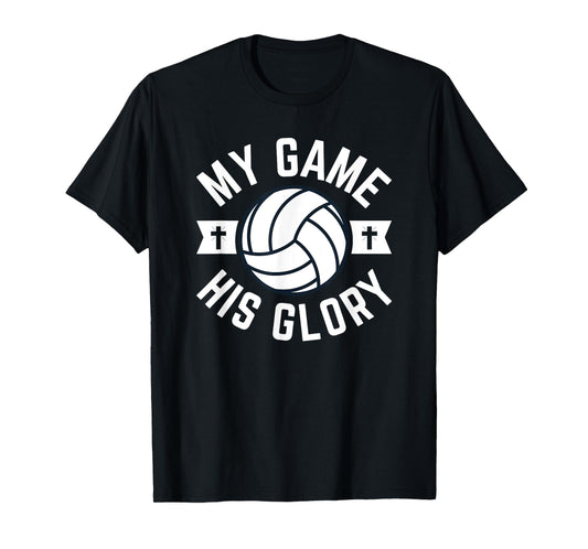 Volleyball Shirts Volleyball Girls Christian Volleyball T-Shirt