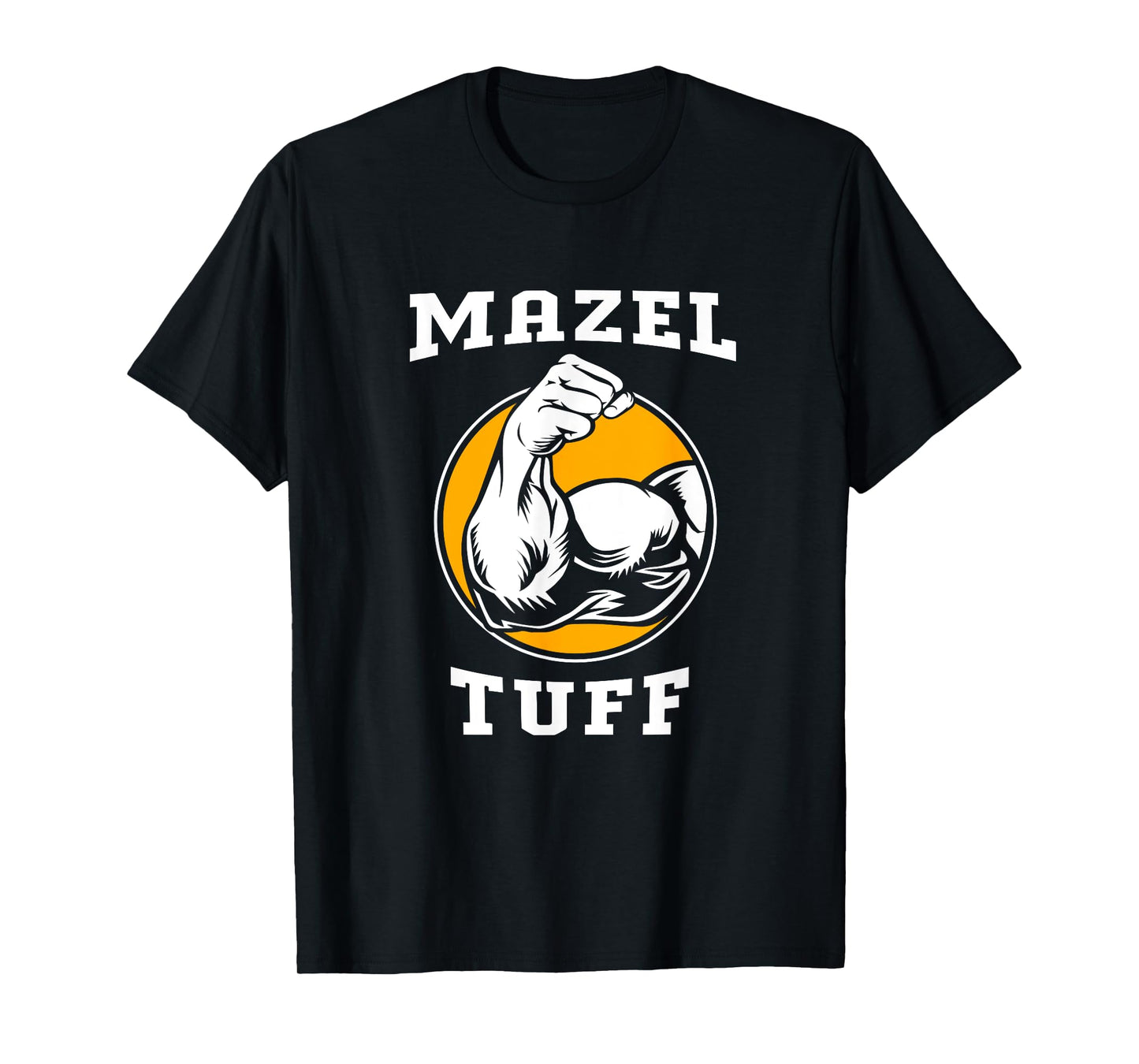 Funny Hanukkah Jew Workout Gym For Men Mazel Tuff T-Shirt