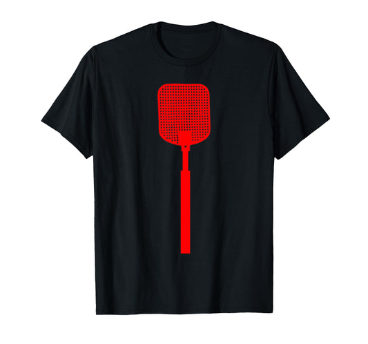 Fly Swatter Funny Lazy DIY Easy Halloween Party Costume Idea T-Shirt