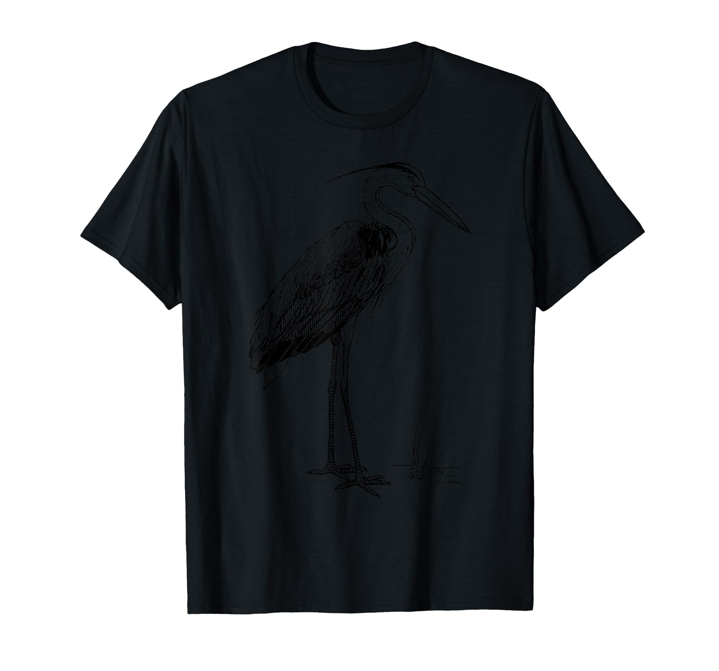 Great Blue Heron Bird T-Shirt