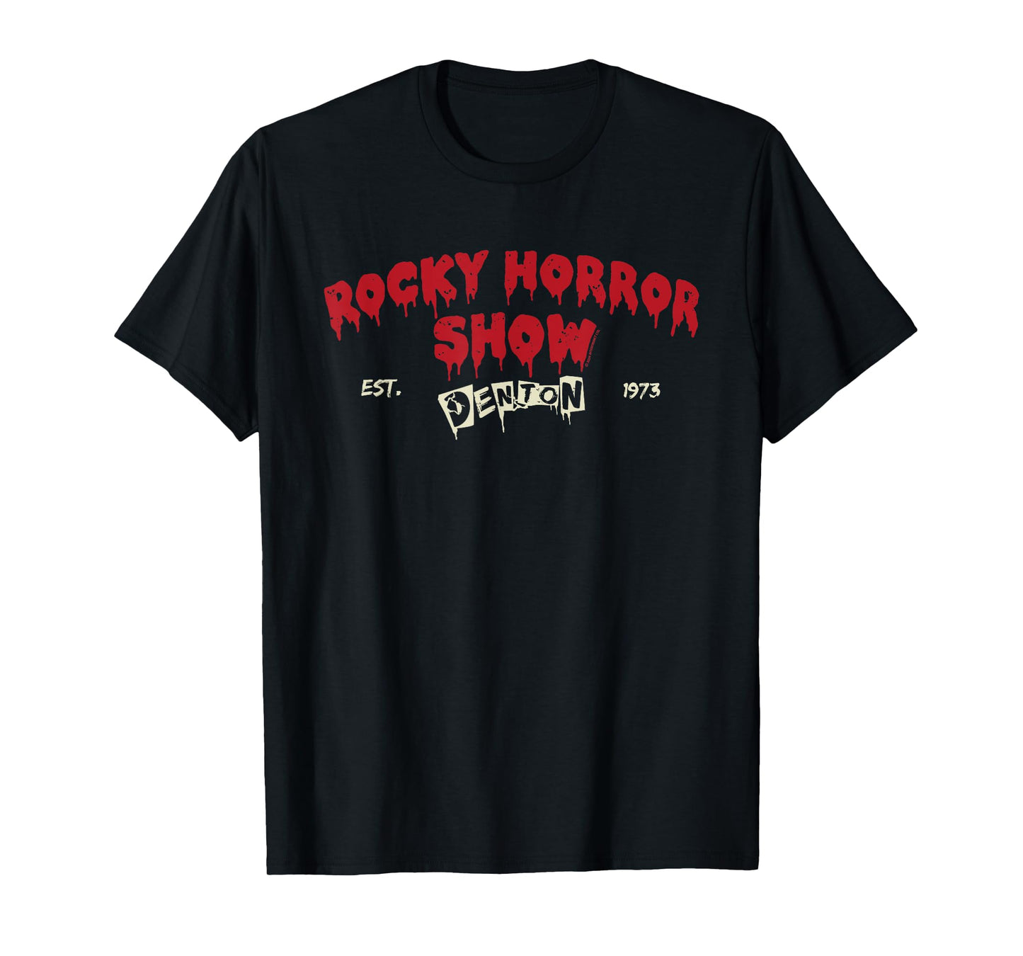 Rocky Horror Show Est.1973 Denton Light Print T-Shirt