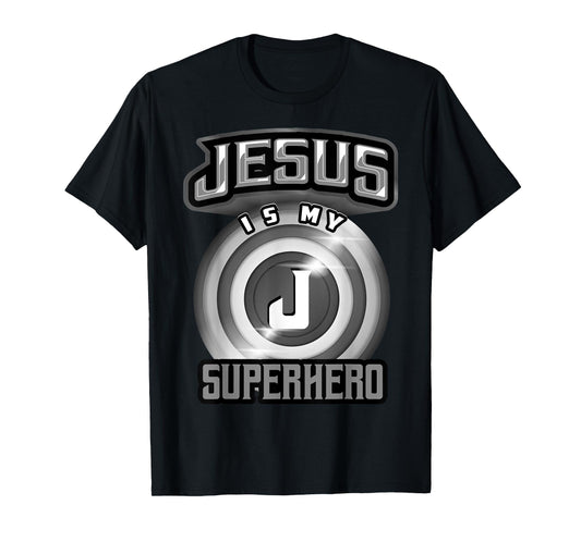 Jesus Is My Superhero Shirt | Cute Powerful Christian Gift