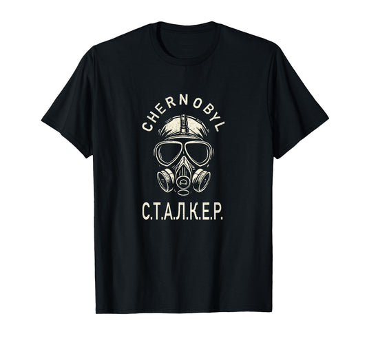 Chernobyl Mask Of The Stalker Gamer Gift T-Shirt