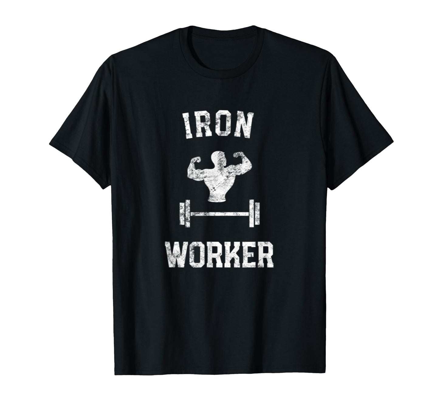 Gym Shirt Iron Worker Lifting Fitness Weightlifting Workout