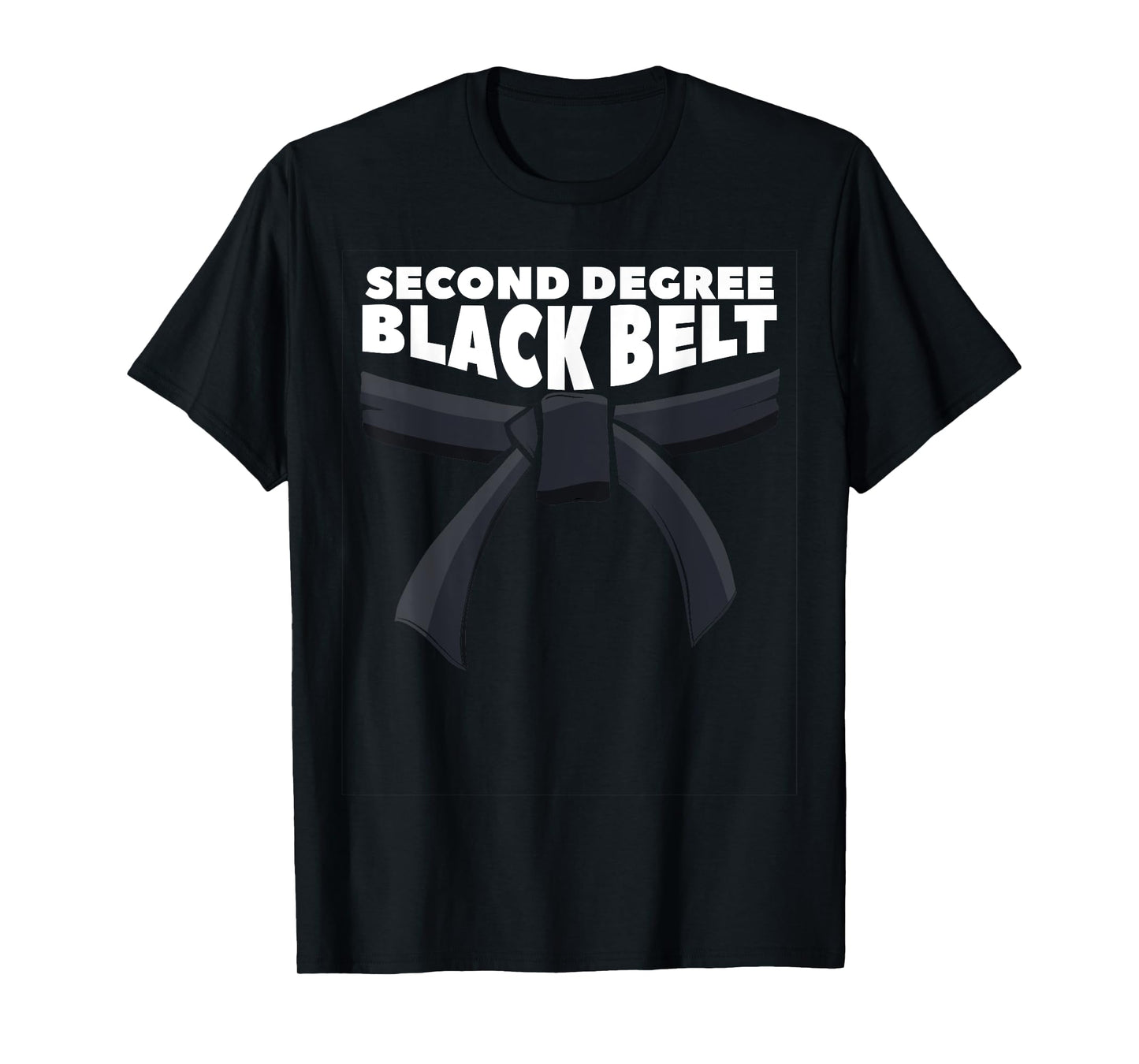 Second Degree Black Belt Martial Arts Karate T-Shirt