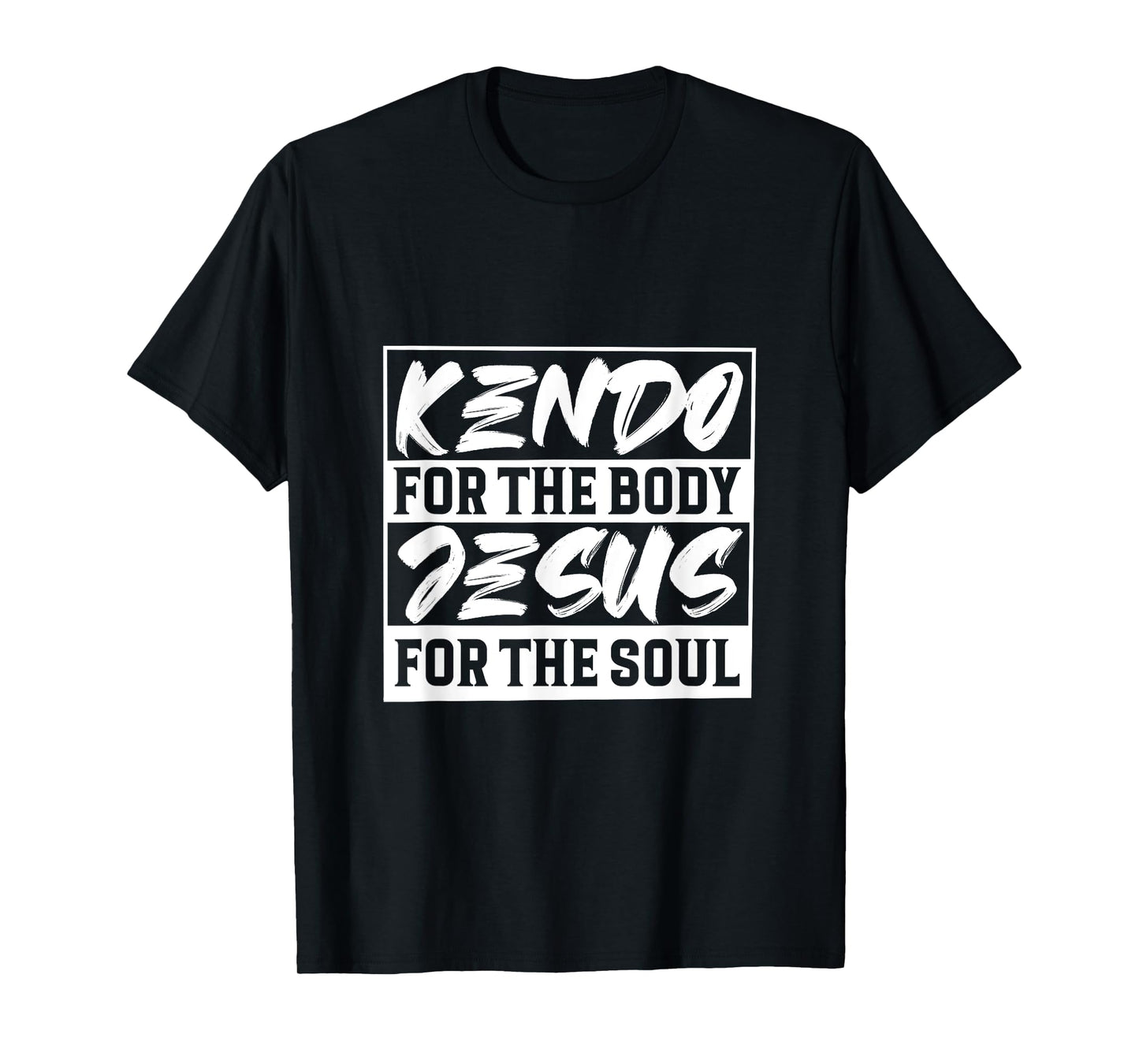 Jesus for the soul and for the body Kendo T-Shirt
