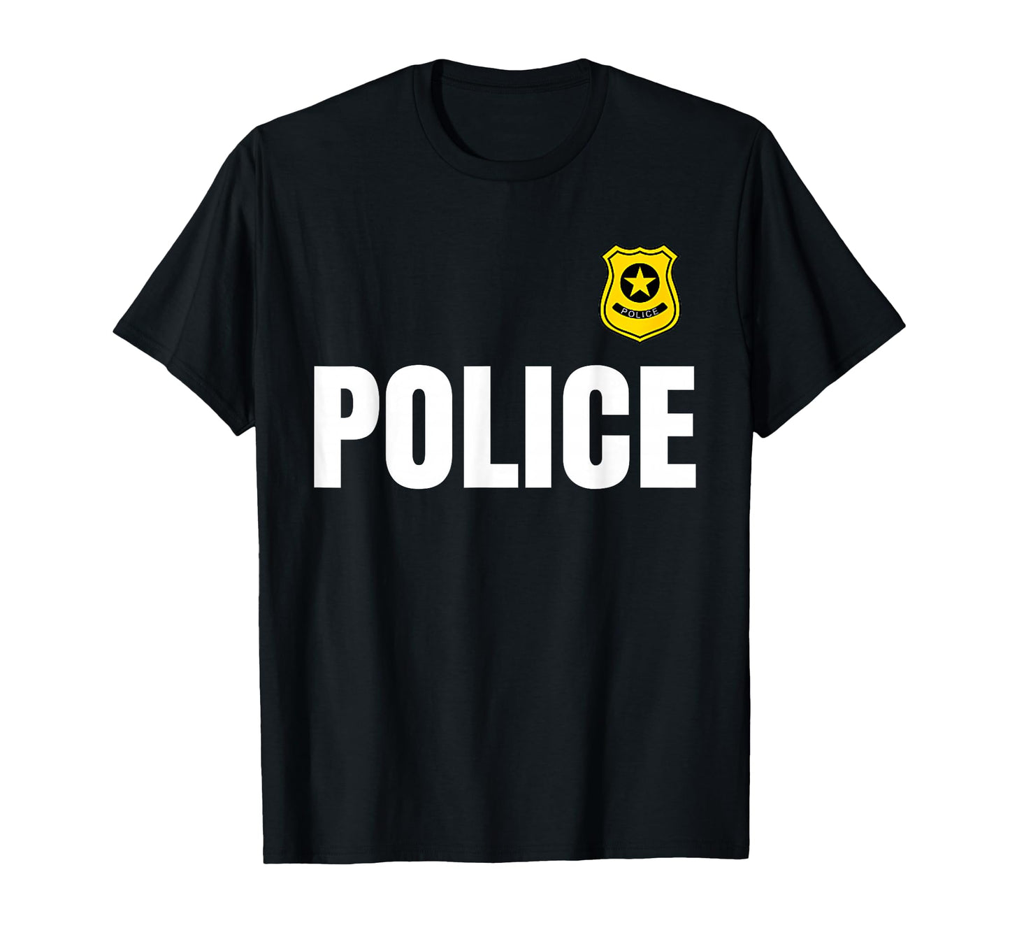 Policeman Police Officer Costume Police Officer Halloween T-Shirt