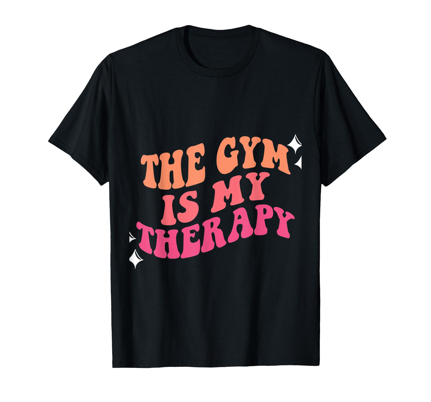 Funny Gym Workout Motivational This Is My Therapy T-Shirt