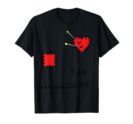 Halloween Costume Voodoo Doll Gothic Creepy Voodoo T-Shirt