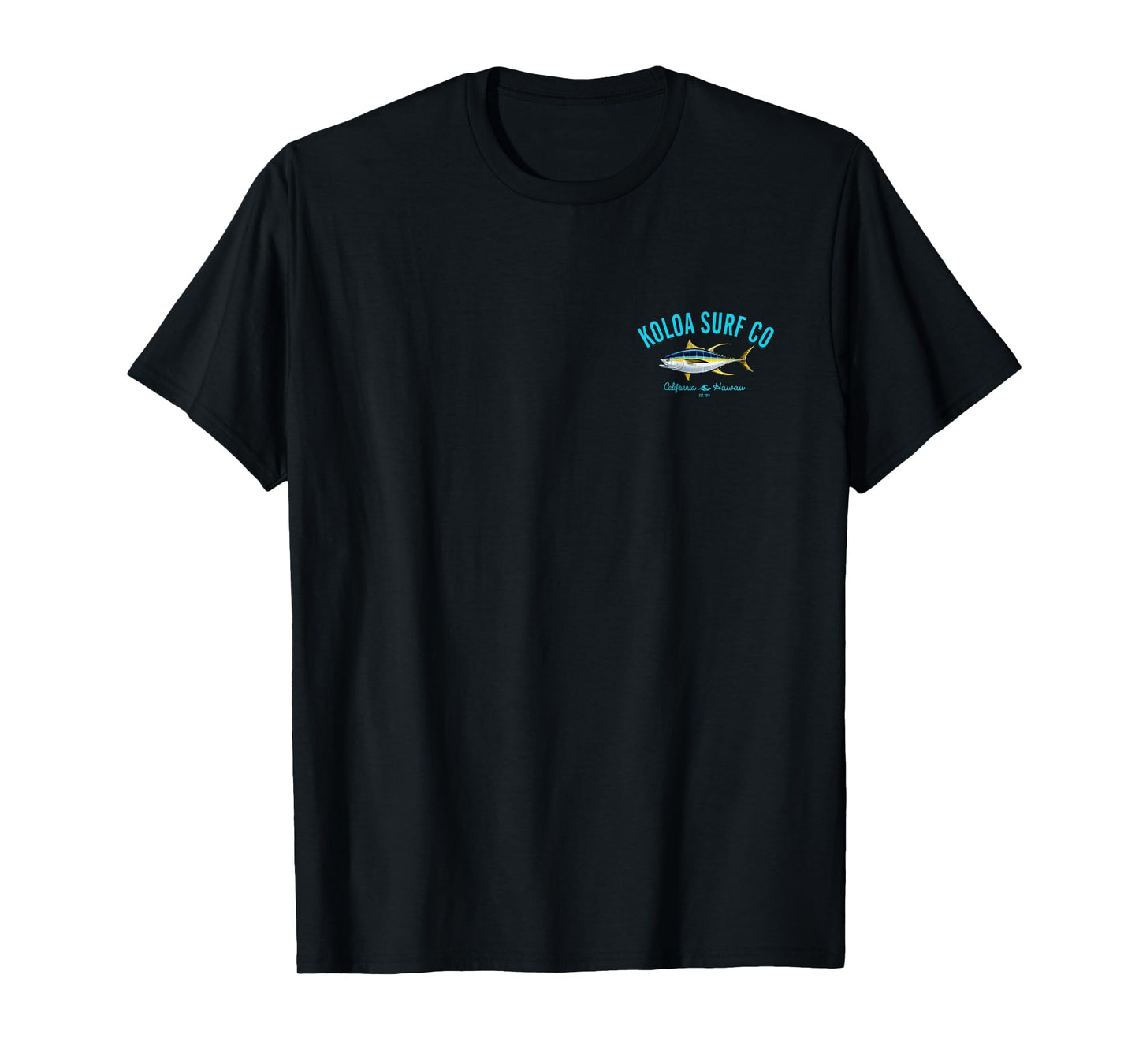 Koloa Surf Yellow Fin Tuna Logo Lightweight, Graphic T-Shirt