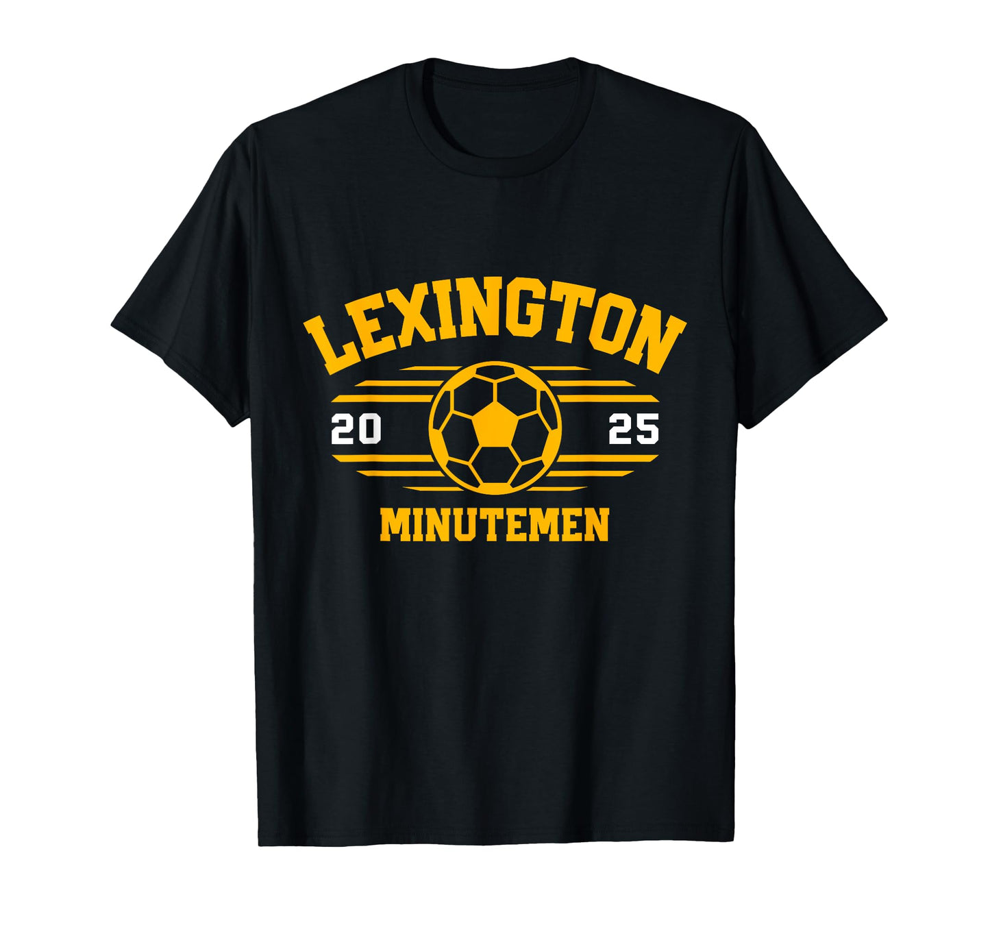 Lexington Minutemen Soccer Ball 2025 T-Shirt