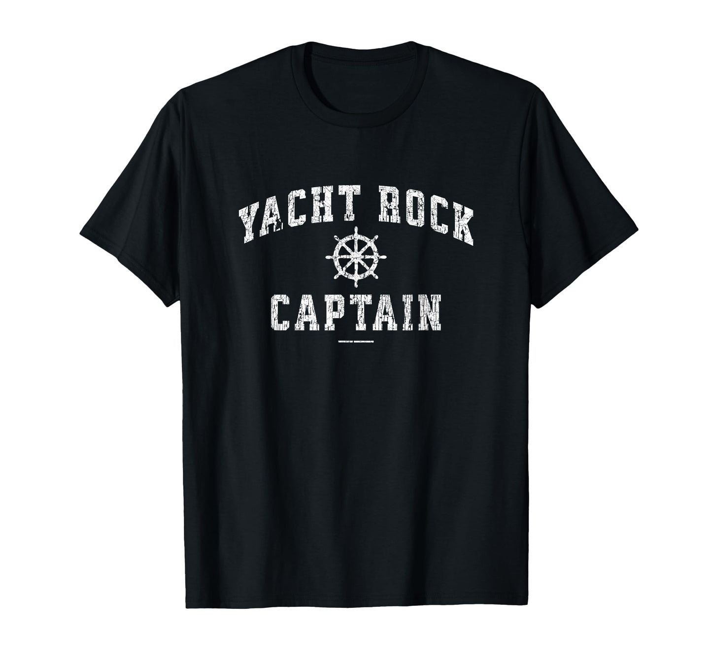 Yacht Rock Captain, Funny 70s Music Boating Sailing Retro T-Shirt