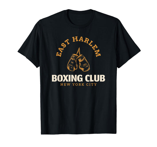 East Harlem New York City Boxing Club - Boxing T-Shirt